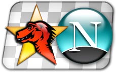 Mozilla & Netscape logo